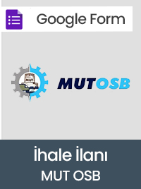 Mut Organize Sanayi Bölgesi Arsa Tahsis İlan Metni